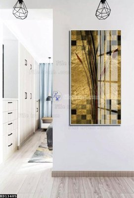 File ảnh File tranh hiện đại pha lê gương HD13485 (gốc) in Hiflex