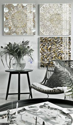 Download file gốc File tranh hiện đại pha lê gương HD13510 (in mica) trong suốt