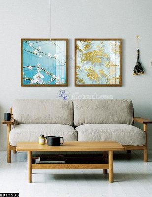 File gốc in ấn File tranh hiện đại pha lê gương HD13533 chất lượng vượt trội