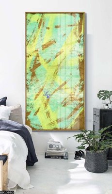 File gốc in tráng gương File tranh hiện đại pha lê gương HD13552 chi tiết