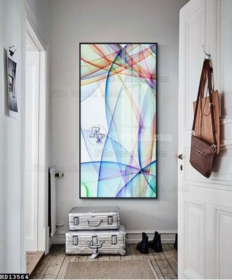 Download file File tranh hiện đại pha lê gương HD13564 (chuẩn in) File tranh hiện đại pha lê gương HD13564