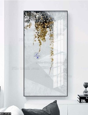 File gốc File tranh hiện đại pha lê gương HD13589 (dành cho quảng cáo)