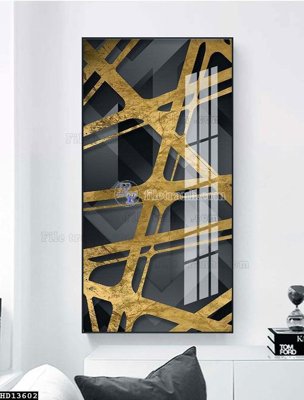 File tranh File tranh hiện đại pha lê gương HD13602 (gốc) in film