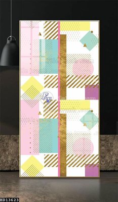 Tải file File tranh hiện đại pha lê gương HD13623 (ảnh gốc) độ phân giải 300dpi