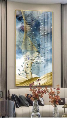 Tải file File tranh hiện đại pha lê gương HD13630 (gốc) chủ đề tâm linh