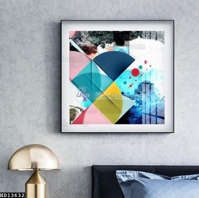 File in mica File tranh hiện đại pha lê gương HD13632 (bản gốc) sắc sảo