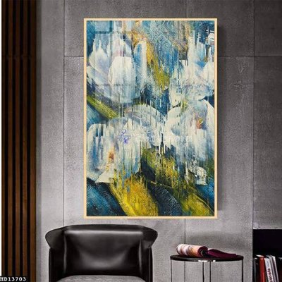 File gốc File tranh hiện đại pha lê gương HD13703 (ảnh chi tiết) để in trần