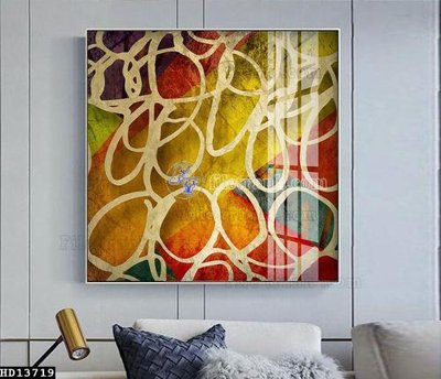 File tranh trang trí File tranh hiện đại pha lê gương HD13719 (file gốc)