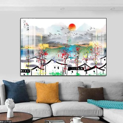 Download file File tranh hiện đại pha lê gương HD13748 (chuẩn in) chất lượng cao