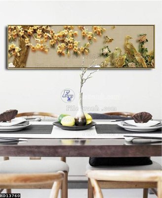 Tải file File tranh hiện đại pha lê gương HD13760 (gốc) làm tranh trang trí