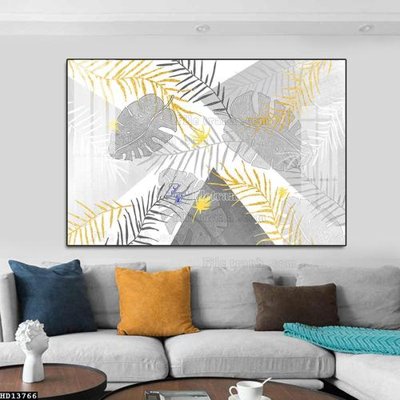 File tranh gốc PSD File tranh hiện đại pha lê gương HD13766 còn nguyên layer