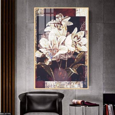 File in ấn File tranh hiện đại pha lê gương HD13775 (bản gốc) sắc nét