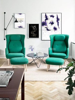 File tranh File tranh hiện đại pha lê gương HD13784 (bản gốc) in lụa 5D