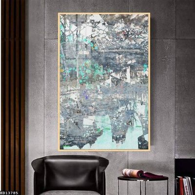 File gốc File tranh hiện đại pha lê gương HD13785 (in mica) làm quà tặng