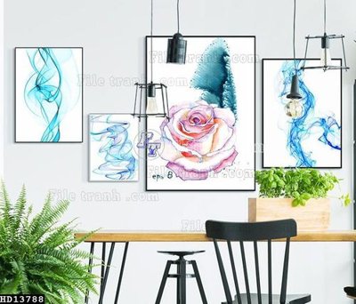 Tải file gốc File tranh hiện đại pha lê gương HD13788 (bản PSD) đầy đủ layer