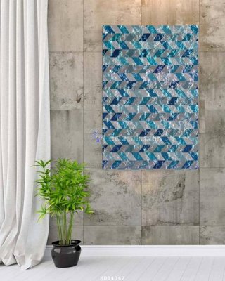 File ảnh File bộ tranh treo hiện đại HD14047 (gốc) in Hiflex