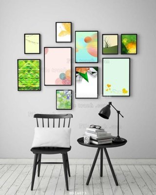 Ảnh mô tả file gốc in mica File bộ tranh treo hiện đại HD14073
