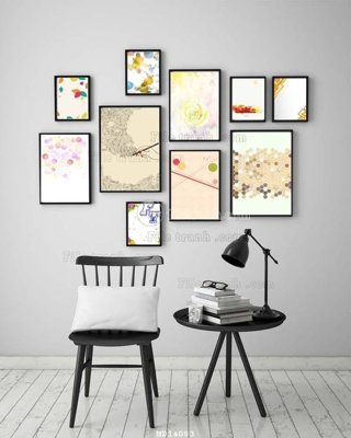 Tải file File bộ tranh treo hiện đại HD14083 (gốc) in ấn chất lượng