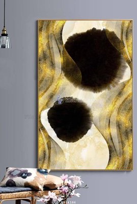 File in ấn File bộ tranh treo hiện đại HD14186 (bản gốc) từ file gốc