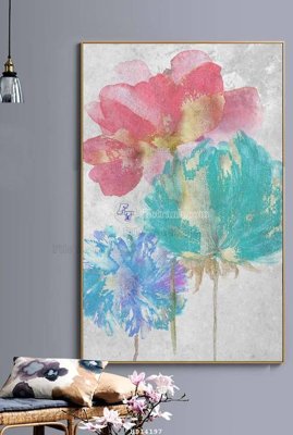 File tranh File bộ tranh treo hiện đại HD14197 (bản gốc) trang trí văn phòng