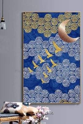 File gốc File bộ tranh treo hiện đại HD14198 (thiết kế) cho in ấn