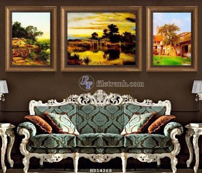 Hình ảnh gốc File bộ tranh treo hiện đại HD14268 (để in khổ lớn)