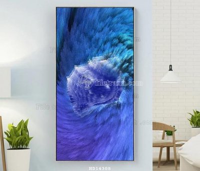 File gốc in mica File bộ tranh treo hiện đại HD14308 chất lượng