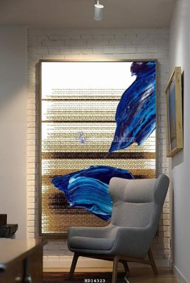 File tranh gốc File bộ tranh treo hiện đại HD14323 (bản đẹp) độc quyền