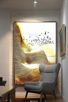 File gốc File bộ tranh treo hiện đại HD14333 (cho in ấn) từ kho Filetranh