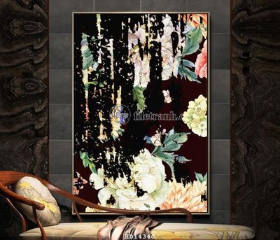 File gốc File bộ tranh treo hiện đại HD14340 (cho in ấn) độc quyền