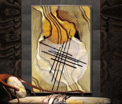 File ảnh File bộ tranh treo hiện đại HD14344 (gốc) in poster