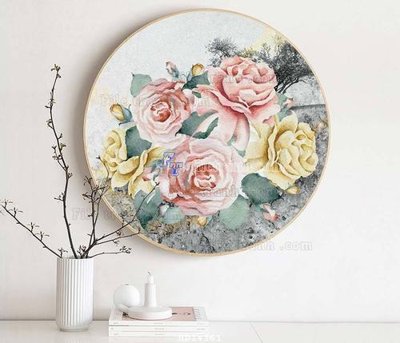 File gốc File bộ tranh treo hiện đại HD14361 (in 3D) cho trang trí