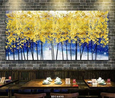 Ảnh gốc File bộ tranh treo hiện đại HD14498 (độ nét cao) in tráng gương