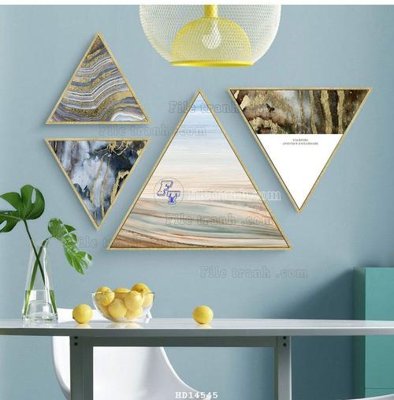 File gốc File bộ tranh treo hiện đại HD14545 (dành cho quảng cáo)