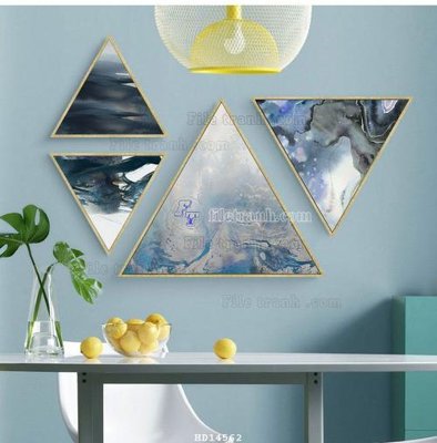 File tranh File bộ tranh treo hiện đại HD14562 (ảnh gốc) in trần xuyên sáng