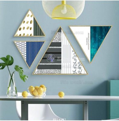 File PSD File bộ tranh treo hiện đại HD14587 (bản gốc) dễ dàng edit