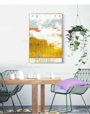 File tranh File bộ tranh treo hiện đại HD14602 (ảnh gốc) chi tiết rõ ràng