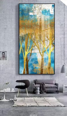 File ảnh File bộ tranh treo hiện đại HD14612 (gốc) dùng in Pano