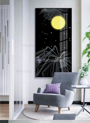 File gốc File bộ tranh treo hiện đại HD14614 (in mica) trang trí