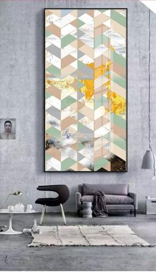 Download file File bộ tranh treo hiện đại HD14616 (gốc) cho xưởng in