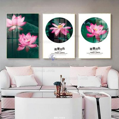 File gốc File tranh treo hiện đại HD17009 (in lụa) cao cấp