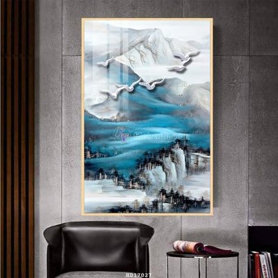 File gốc File tranh treo hiện đại HD17027 (in 3D) nghệ thuật