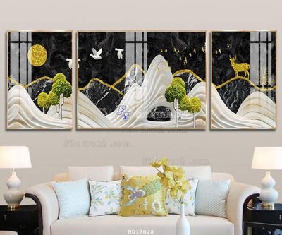 File gốc File tranh treo hiện đại HD17028 (PNG) nền trong suốt