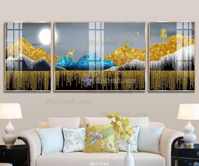 Mua file gốc File tranh treo hiện đại HD17040 (PSD) tại Filetranh.com
