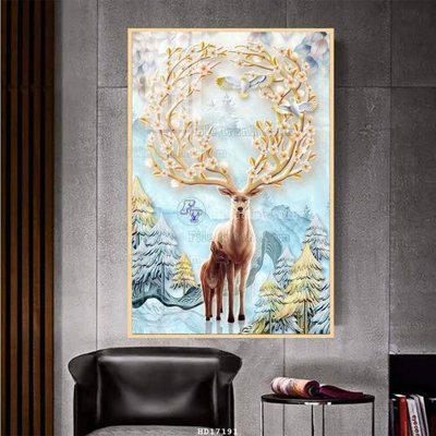 File gốc File tranh treo hiện đại HD17191 (chủ đề hiện đại) trang trí