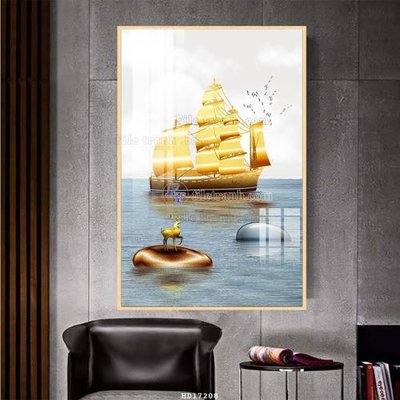 File tranh File tranh treo hiện đại HD17208 (bản gốc) in lụa 3D