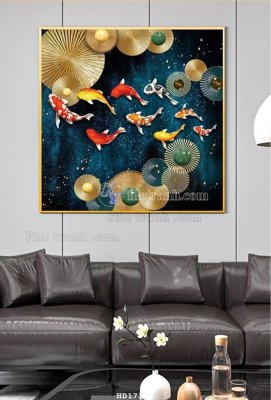 Download file gốc File tranh treo hiện đại HD17231 (in mica) trong suốt