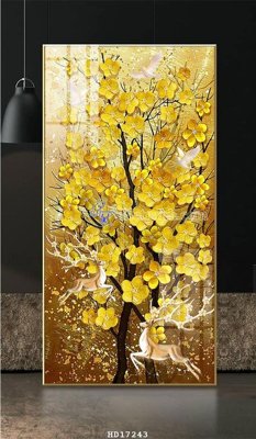 Tải file File tranh treo hiện đại HD17243 (PSD) cho in tranh 3D