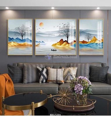 Tải file File tranh treo hiện đại HD17255 (gốc) làm file quảng cáo