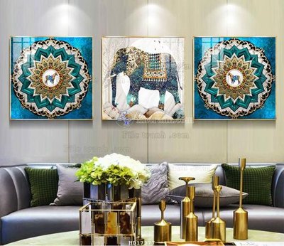 File in ấn cao cấp File tranh treo hiện đại HD17277 (file gốc)